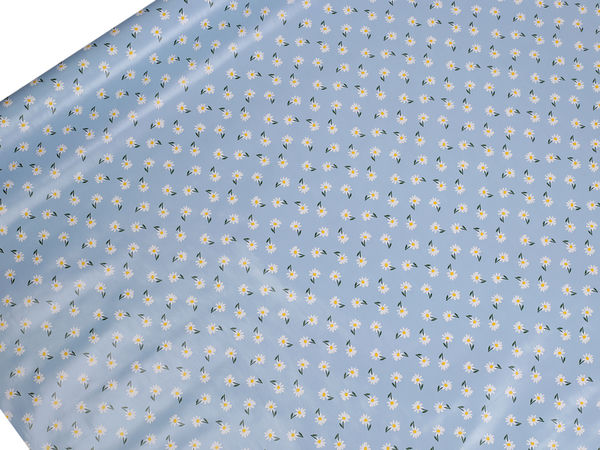 Premium Waterproof PVC Tablecloth Fabric with Soft Textile Backing - Durable Indoor & Outdoor Wipe-Clean Table Cover