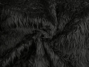 Premium Long-Pile Faux Fur Fabric - Luxury Shag Material for Home Decor, Sewing, and Crafts