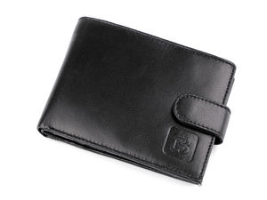Men's Premium Genuine Leather Wallet - Matte Finish Multi-Slot Card Organizer & Coin Pocket