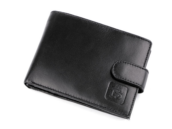 Men's Premium Genuine Leather Wallet - Matte Finish Multi-Slot Card Organizer & Coin Pocket