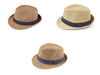 Kids' Summer Straw Sun Hat with Anchor Print Ribbon - Lightweight Breathable Sun Protection – image 18
