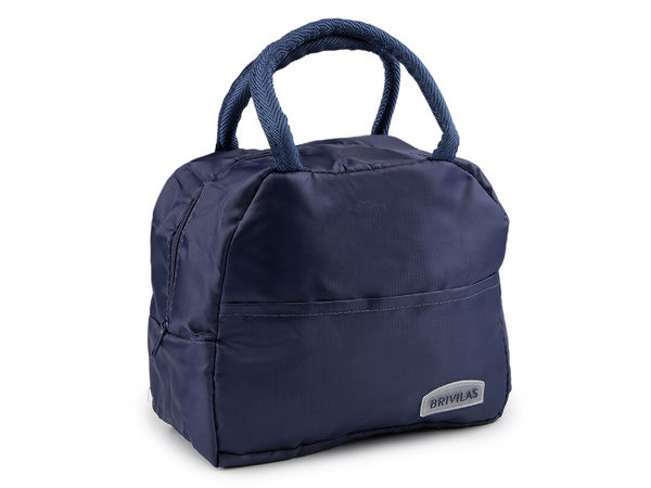 Designer Insulated Lunch Bag - Compact Thermal Snack Tote & Food Organizer for Work, School, and Travel (22x19 cm)