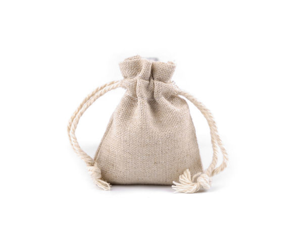 Premium Mini Linen Gift Bags with Cotton Drawstrings (6x8 cm) | Eco-Friendly Craft, Favor, and Storage Pouches