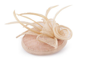 Elegant Flower and Feather Fascinator Mini Cocktail Hat - Dual-Wear Hair Accessory & Brooch Pin for Weddings, Galas, & Special Occasions