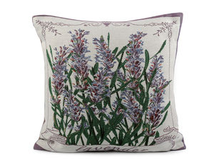 Premium Floral Tapestry-Style Decorative Cushion Cover (45x45 cm)