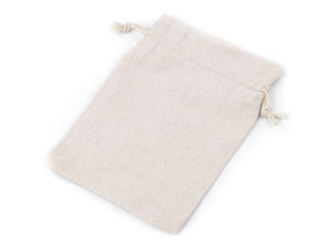 Premium Linen Drawstring Gift & Craft Bags (13x18 cm) - Multipurpose Favor Pouches