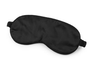 Premium Double-Sided Satin Sleep Mask - Comfortable Eye Mask with Elastic Band for Travel and Home