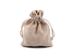 Premium Linen Drawstring Gift Bags (8x10 cm) – Eco-Friendly Small Cotton Cord Pouches for Crafts, Favors, Scented Flowers & DIY Decor
