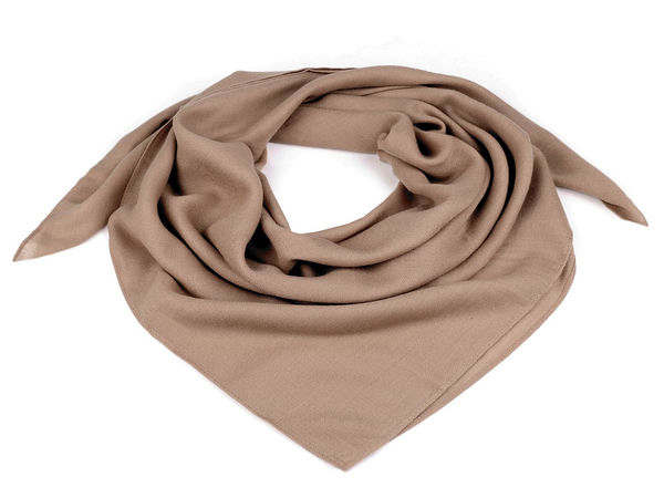 Elegant Solid Square Scarf & Wrap (90x90 cm) – Premium Soft-Touch Lightweight Fashion Accessory for Everyday Styling
