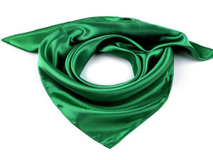 Premium Square Satin Scarf (60x60 cm) - Luxurious Silk-Feel Neck Scarf & Versatile Fashion Accessory