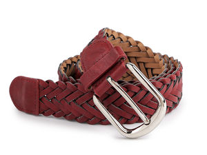 Women's Elegant Braided Stretch Belt - Fully Adjustable Mesh Waist Strap for Ladies and Girls
