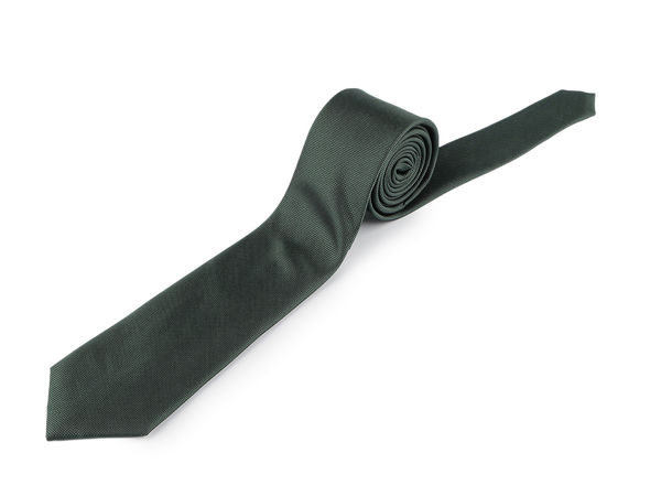 Premium Men's Solid Color Microfiber Necktie - Classic Monochrome Tie for Business and Formal Wear