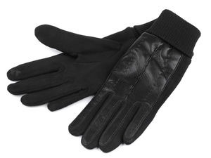 Women's Premium Touchscreen Winter Gloves – Elegant Eco-Leather Tech-Friendly Warm Plush Gloves for Fall and Winter
