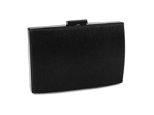 Elegant Shimmering Evening Clutch Bag - Structured Metallic Purse with Detachable Chain