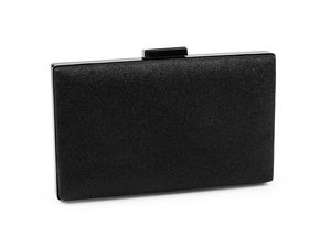 Elegant Metallic Evening Clutch Purse - Crossbody Social Handbag with Detachable Chain