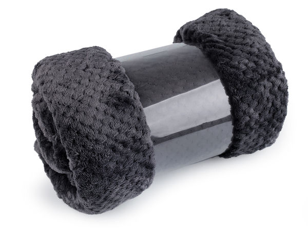 Premium Structured Microflannel Blanket (150x200 cm) - Ultra-Soft Reversible Cozy Throw and Sofa Cover
