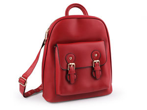 Women's 2-in-1 Convertible Backpack and Crossbody Handbag - Premium Vegan Leather City Bag (27x31 cm)