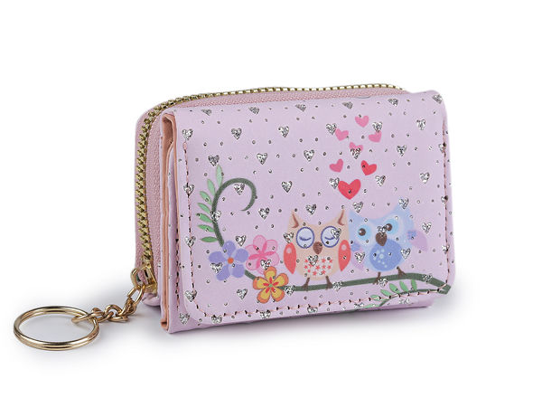 Children's Mini Owl Wallet - Compact Coin Purse and Banknote Holder (7 x 8.5 cm)