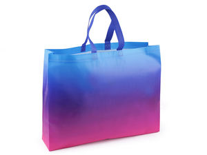 Miljøvenlig sammenfoldelig non-woven mulepose (46x36 cm) - Genanvendeligt indkøbsnet & reklamepose