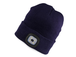 Unisex Rechargeable LED Headlamp Beanie - Premium Hands-Free Lighted Knit Cap for Running, Hiking, Camping, and Outdoor Sports