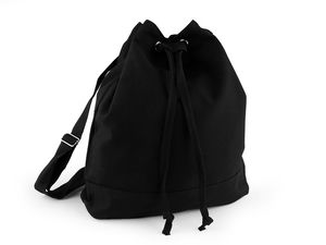 Customizable Cotton Drawstring Backpack - Premium DIY Canvas Daypack with Wide Bottom & Adjustable Straps (38x38 cm)