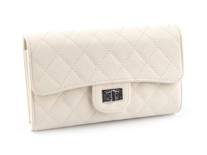 Women's Convertible Faux Leather Crossbody Clutch Bag with Removable Chain Strap (20x12 cm)