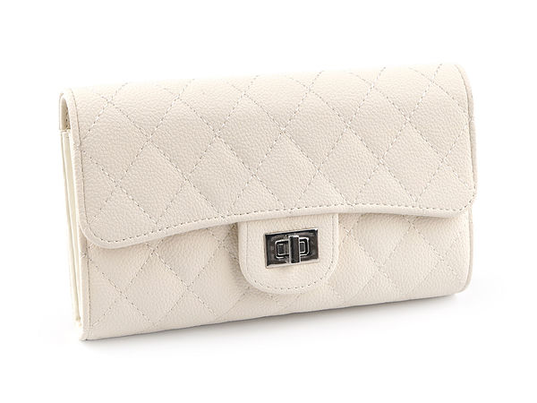 Women's Convertible Faux Leather Crossbody Clutch Bag with Removable Chain Strap (20x12 cm)