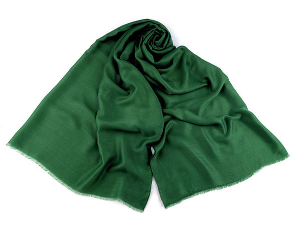 Premium Solid Color Summer Scarf & Shawl - Soft, Lightweight Double-Sided Fringe Wrap (85 x 180 cm)