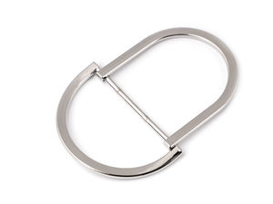 Double Metal Belt Buckle (30mm) for Dresses, Coats, and DIY Fashion Crafts