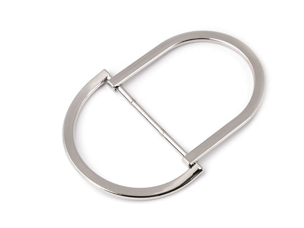 Double Metal Belt Buckle (30mm) for Dresses, Coats, and DIY Fashion Crafts