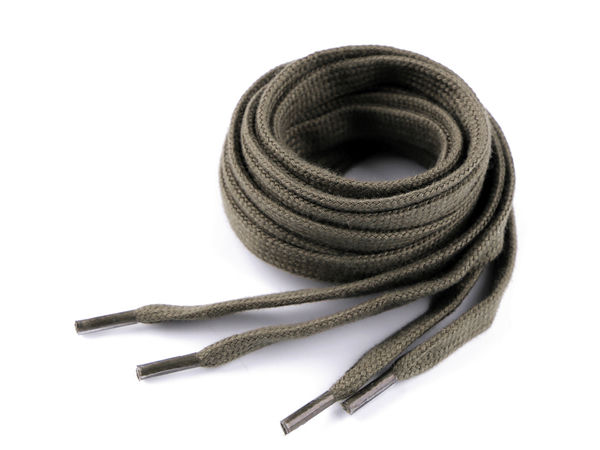 Premium Flat Cotton Laces and Drawcords (130 cm) - Multi-Use Replacement Shoelaces for Sneakers, Hoodies, Jackets & Sweatpants
