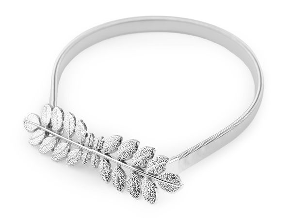 Premium Leaf-Shaped Metal Curtain Tiebacks | Stretchable Spring-Loaded Drape Holdbacks