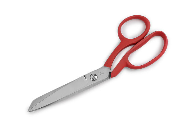 Premium 18cm All-Metal Universal Scissors – Multi-Purpose Household Shears with Rubberized Grip