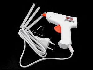 Mini Low-Temperature Hot Glue Gun for Crafts and Sensitive Materials - Fits 7mm Glue Sticks