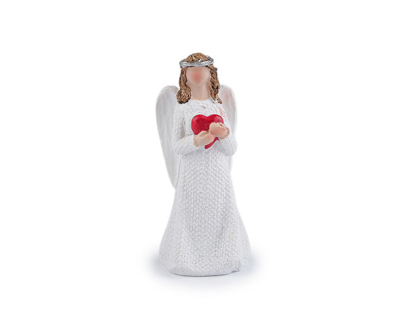 Exquisite Miniature Angel Figurine - Handcrafted Decorative Cherub Statuette for Home Decor, Special Occasion Gifting, and Crafting