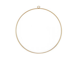 Premium Welded Metal Craft Hoop with Hanging Eyelet (25 cm) – Versatile Ring Frame for Dreamcatchers, Macrame & DIY Decor