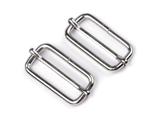 Premium Metal Slide Buckle for 38mm (1.5") Webbing - Adjustable Tri-Glide Strap Slider for Backpacks, Handbags, and Sports Gear