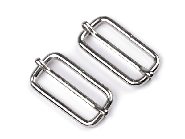 Premium Metal Slide Buckle for 38mm (1.5") Webbing - Adjustable Tri-Glide Strap Slider for Backpacks, Handbags, and Sports Gear