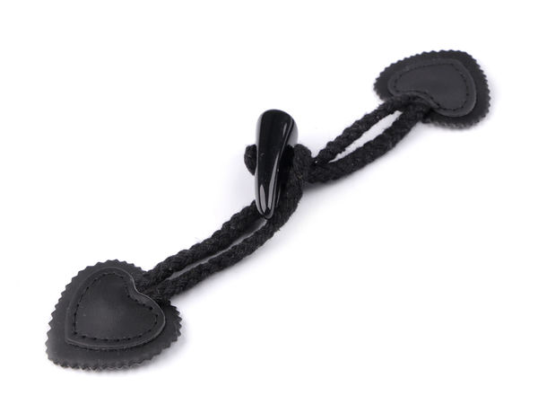 Premium Eco-Leather Toggle Horn Fasteners for Duffle Coats, Jackets, and Sweaters - Designer Button Closure