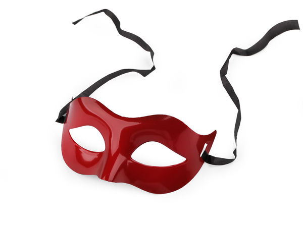 Premium DIY Masquerade Eye Mask - Customizable Blank Craft Mask for Carnivals, Halloween, & Theme Parties (Ribbon Tie)