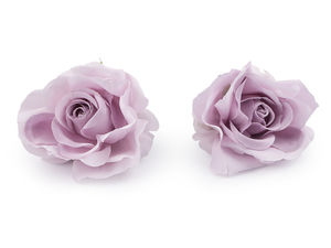 Decorative Artificial Rose Flower Heads (Ø 5 cm) for Crafts, Wreaths & Hair Accessories