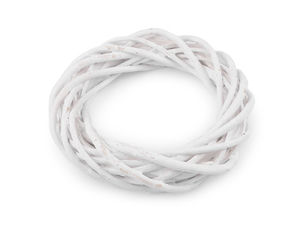 Premium Wicker Wreath Base (20cm) – Natural Willow Branch Ring for DIY Crafting, Seasonal Door & Wall Decor