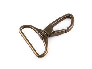 Premium Metal Swivel Snap Hook Carabiner, Fits 38mm (1.5 Inch) Strap - Heavy-Duty Hardware for Bags, Straps, and Pet Leashes