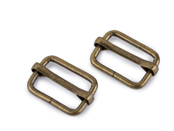 Premium 20mm Adjustable Metal Slide Buckle for Handbags, Backpacks, and Straps