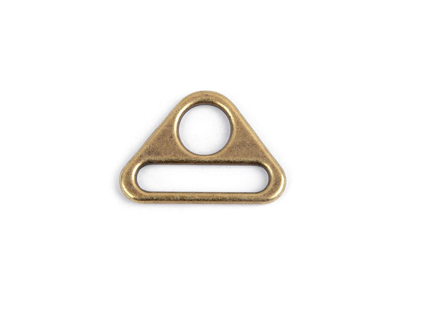 Premium Metal Triangle Adjuster & Slide Buckles (25mm Width) | Triangular Strap Adjuster for Handbags, Backpacks, and Purses