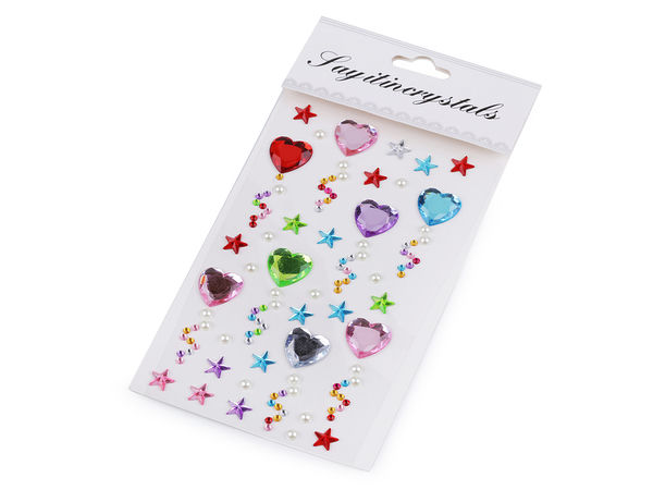 Premium Self-Adhesive Rhinestone Crystal Stickers for Crafts, Scrapbooking & DIY