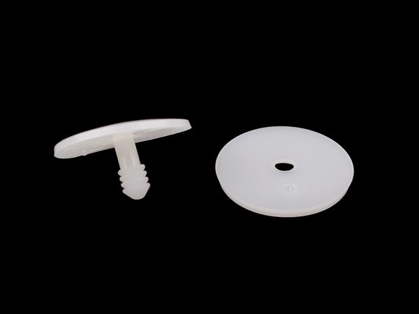 Premium 33mm Plastic Safety Joints for DIY Dolls and Plush Toys - Movable Limb Connector Kit