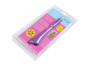 Professional Hotfix Crystal Applicator Wand Set - Premium Rhinestone Setter Tool with 7 Precision Tips and Safety Stand