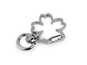 Premium Cloverleaf Metal Swivel Carabiner Snap Hook for 8mm Straps