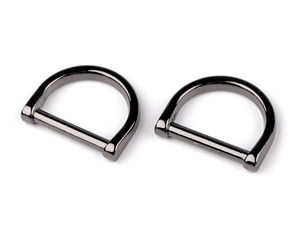 Premium 25mm Metal D-Rings for Clothing, Handbags & Fashion Accessories